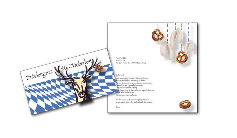 Einladungsmailing, CD-Kirchgessner, Werbeagentur Stephanskirchen